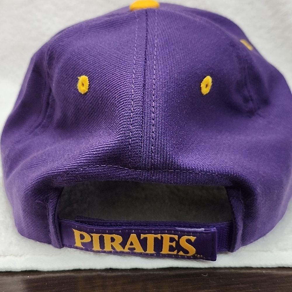 Top of the World East Carolina University Pirates Velcroback Hat - New - Picture 4 of 8